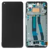MR3_109885 Дисплей xiaomi mi 11 lite 4g, mi 11 lite 5g, з сенсором, та рамкою boba black сервісний оригінал 