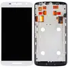 MR3_67110 Дисплей motorola xt1562, xt1563, xt1565 moto x play, з сенсором, та рамкою білий 