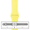 MR3_116122 Ремінець силіконовий для apple watch 38, 40, 41mm розмір l (40) lemonade 