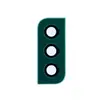 MR3_117950 Скло камери для samsung s901, s906 galaxy s22, s22 plus green, з рамкою 