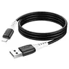 MR3_118304 Кабель usb hoco x82 silicone lightning 2.4a 1m black 