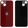 MR3_120035 Задня кришка (скло) iphone 13 red (big hole), сервісний оригінал 