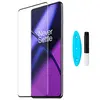 MR3_194494 Скло oneplus 11 (0.25mm, 3d, прозорий) в комплекті з uv клеєм і лампою 