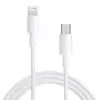 MR3_106836 Кабель pd type-c to lightning apple iphone 11, iphone 12, 1m білий 