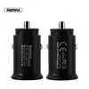 MR3_103646 Авто зарядний пристрій remax rcc-219 roki 2.4a 2usb black 