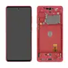 MR3_106850 Дисплей samsung sm-g780 galaxy s20fe 4g (2020), з сенсором, та рамкою cloud red сервісний оригінал 