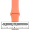 MR3_116106 Ремінець силіконовий для apple watch 38, 40, 41mm розмір l (44) peach 