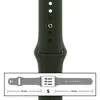 MR3_116127 Ремінець силіконовий для apple watch 38, 40, 41mm розмір s (54) forest green 
