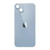 MR3_118182 Задня кришка (скло) iphone 14 plus blue (big hole) 