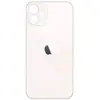 MR3_120014 Задня кришка (скло) iphone 12 mini білий (big hole), сервісний оригінал 