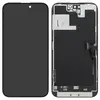 MR3_120892 Дисплей iphone 14 pro, з сенсором, та рамкою black переклей оригінал 