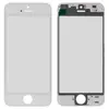 MR3_104952 Скло корпусу для iphone 5s, iphone se з oca-плівкою та рамкою білий оригінал 