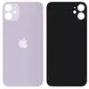 MR3_106644 Задня кришка (скло) iphone 11 пурпуровий (big hole) 