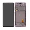 MR3_106851 Дисплей samsung sm-g780 galaxy s20fe 4g (2020), з сенсором, та рамкою lavander сервісний оригінал 