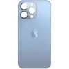MR3_119991 Задня кришка (скло) iphone 13 pro sierra blue (big hole), сервісний оригінал 