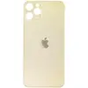 MR3_120028 Задня кришка (скло) iphone 11 pro gold (big hole), сервісний оригінал 