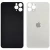 MR3_120029 Задня кришка (скло) iphone 11 pro silver (big hole), сервісний оригінал 