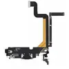 MR3_121315 Шлейф iphone 15 pro з роз'ємом зарядки, аудіо та мікрофоном black оригінал 