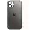 MR3_121755 Задня кришка (скло) iphone 12 pro max graphite (small hole), сервісний оригінал 