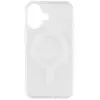 MR3_122370 Чохол силіконовий magsafe iphone 16 прозорий 
