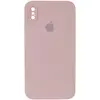 MR3_112659 Чохол silicone case для iphone x, xs (19) pink sand square side (квадратний) 