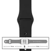 MR3_116103 Ремінець силіконовий для apple watch 38, 40, 41mm розмір s (18) black 