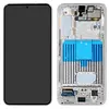 MR3_116728 Дисплей samsung sm-s901 galaxy s22 (2022), з сенсором, та рамкою phantom білий сервісний оригінал 