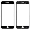 MR3_117766 Скло корпусу для iphone 8 plus з oca-плівкою та рамкою black оригінал (prc) 