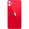 MR3_120003 Задня кришка (скло) iphone 11 red (big hole), сервісний оригінал 