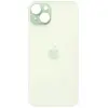 MR3_120670 Задня кришка (скло) iphone 15 green (big hole), сервісний оригінал 