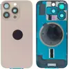 MR3_123475 Задня кришка (скло) iphone 16 pro desert titanium, сервісний оригінал у зборі на рамці 