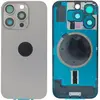 MR3_123476 Задня кришка (скло) iphone 16 pro natural titanium, сервісний оригінал у зборі на рамці 
