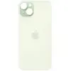MR3_120670 Задня кришка (скло) iphone 15 green (big hole), сервісний оригінал 