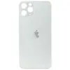 MR3_106628 Задня кришка (скло) iphone 11 pro silver (big hole) 