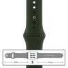 MR3_116129 Ремінець силіконовий для apple watch 42, 44, 45, 49mm розмір s (54) forest green 