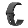MR3_116134 Ремінець силіконовий samsung galaxy watch 20mm apple watch design black 