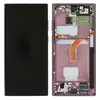 MR3_117454 Дисплей samsung sm-s908 galaxy s22 ultra (2022), з сенсором, та рамкою burgundy сервісний оригінал 