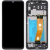 MR3_119620 Дисплей samsung sm-a145 galaxy a14 4g (2023), з сенсором, та рамкою black service pack (жовтий шлейф) 