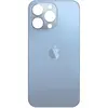 MR3_120010 Задня кришка (скло) iphone 13 pro max sierra blue (big hole), сервісний оригінал 
