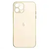 MR3_120013 Задня кришка (скло) iphone 13 pro max gold (big hole), сервісний оригінал 