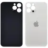 MR3_120021 Задня кришка (скло) iphone 12 pro max silver (big hole), сервісний оригінал 