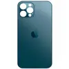 MR3_120026 Задня кришка (скло) iphone 12 pro pacific blue (big hole), сервісний оригінал 