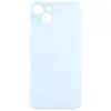 MR3_120679 Задня кришка (скло) iphone 15 plus blue (big hole), сервісний оригінал 