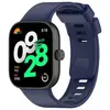 MR3_121243 Ремінець xiaomi mi band 8 pro, mi band 9 pro, redmi watch 4 dark blue 