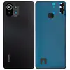 MR3_123459 Задня кришка xiaomi mi 11 lite boba black (зі склом камери) оригінал (prc) 