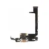 MR3_114078 Шлейф iphone 11 pro max з роз'ємом зарядки, аудіо та мікрофоном gold оригінал (prc) 