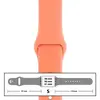 MR3_116107 Ремінець силіконовий для apple watch 38, 40, 41mm розмір s (44) peach 