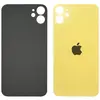 MR3_120006 Задня кришка (скло) iphone 11 yellow (big hole), сервісний оригінал 