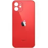 MR3_120019 Задня кришка (скло) iphone 12 mini red (big hole), сервісний оригінал 
