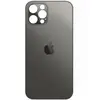 MR3_120027 Задня кришка (скло) iphone 12 pro graphite (big hole), сервісний оригінал 
